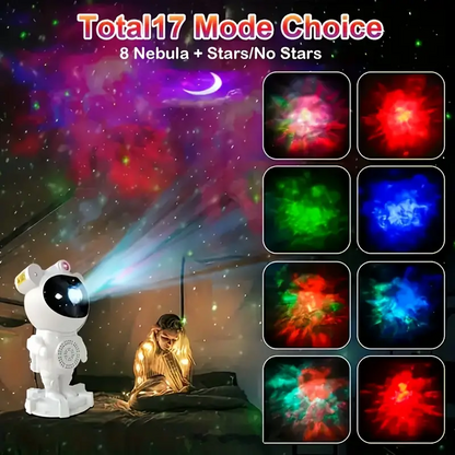 Projecteur d’astronome de ciel étoilé galaxie 17 mode Bleutooth avec télécommande V4