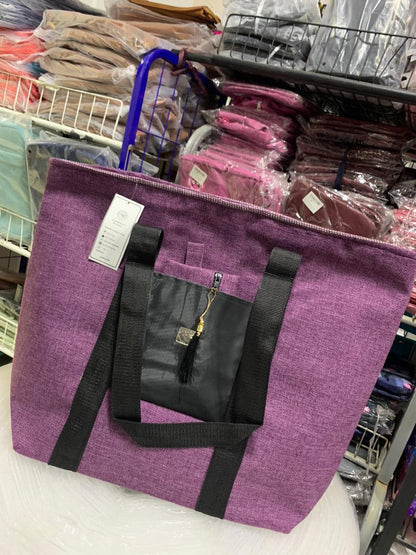 Sac à main Grande capacité avec un portefeuille pour femme