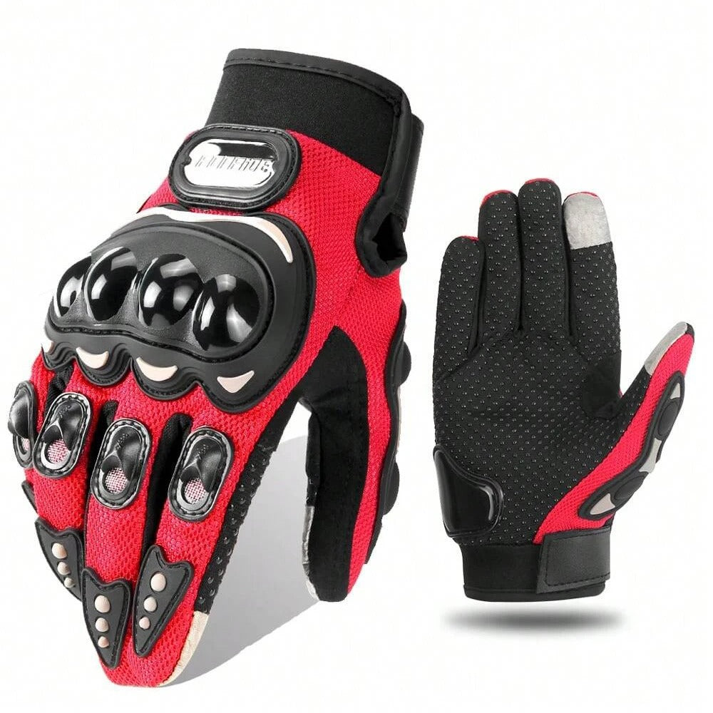 Pack Moto Hiver Cagoule intégrale thermique + Gants Pro Biker respirants avec protections antidérapantes