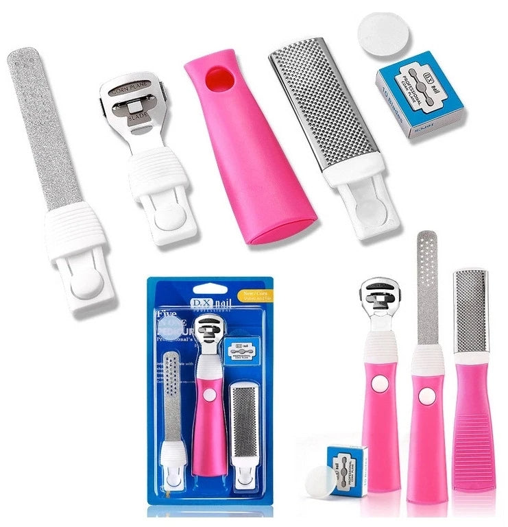 Kit de 3 Pcs Râpe de pédicure professionnelle