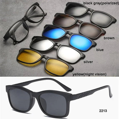 Lunette 6 En 1 2202A Optique / Soleil / Nuit
