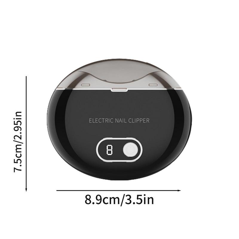Coupe-ongles électrique et automatique, Anti éclaboussures, Portable, pour bébé et adulte