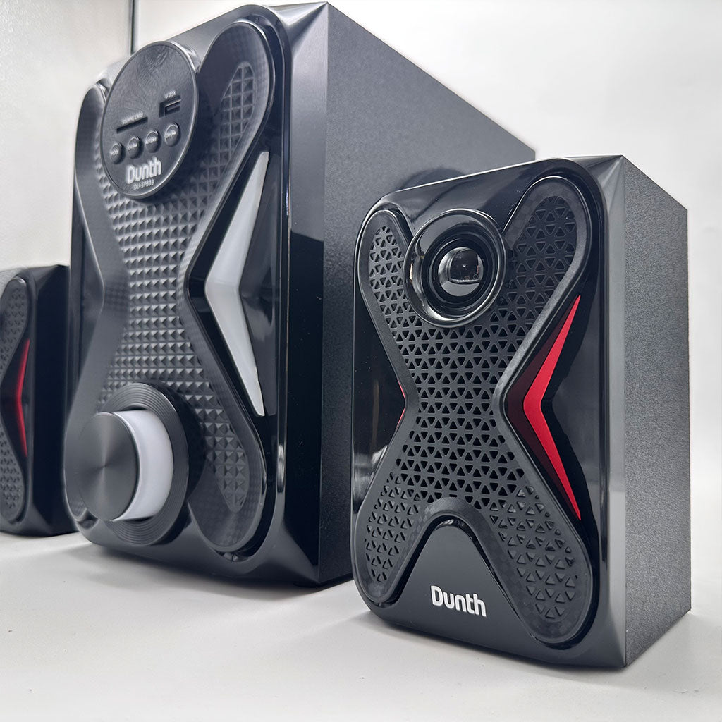 Haut-Parleur DUNTH 8000 W LED BT/AUX/USB/FM Radio DU-SP833 – مكبر صوت إحترافي أصلي
