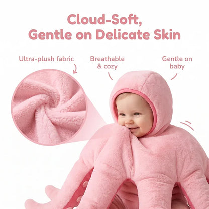 Costume Bébé Pieuvre Doux et Confortable – زيّ أطفال على شكل أخطبوط ناعم ومريح
