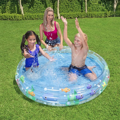Piscine Thème Océan Pour Enfants 152x30cm Bestway #51004
