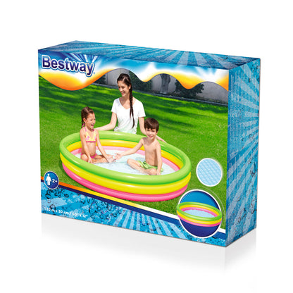 Piscine Gonflable Arc-en-Ciel 152 cm x 30 cm Bestway #51103