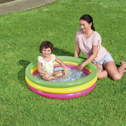 Piscine Gonflable Arc-en-Ciel 102 cm x 25 cm Bestway #51104