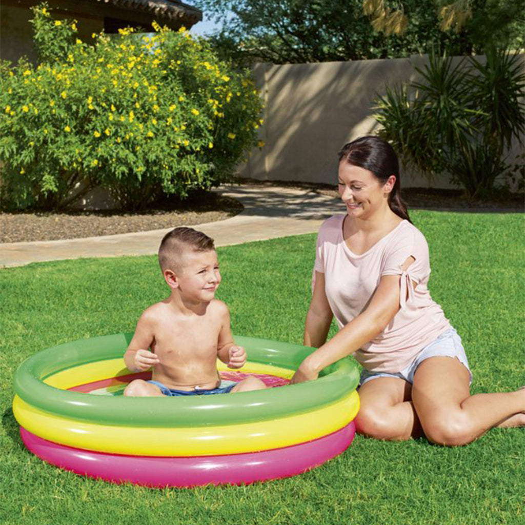Piscine Gonflable Arc-en-Ciel 102 cm x 25 cm Bestway #51104