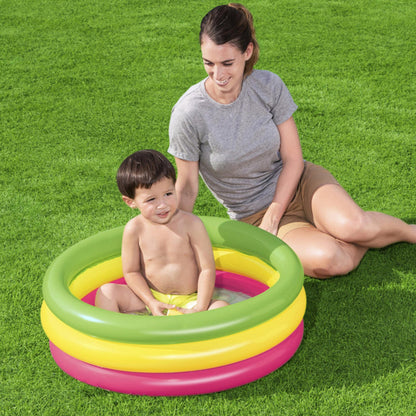 Piscine gonflable arc-en-ciel 70 cm x 24 cm Bestway #51128