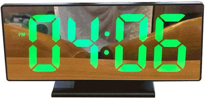 Horloge et réveil thermomètre de table electronique lumineux DS-3618L