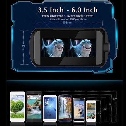 Lunettes de Réalité Virtuelle 3D VR BOX pour Smartphone - نظارات الواقع الافتراضي ثلاثية الأبعاد للهواتف