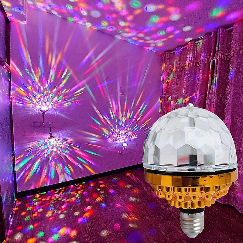 Lampe jeux de lumière multi couleur rotative Disco Ball