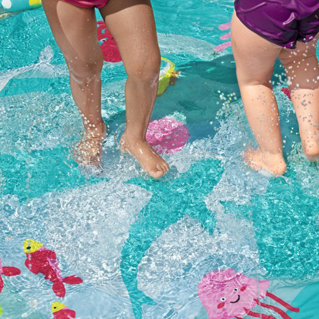 Pataugeoire Gonflable Avec Fontaine Pour Enfants 165 cm Bestway #52487