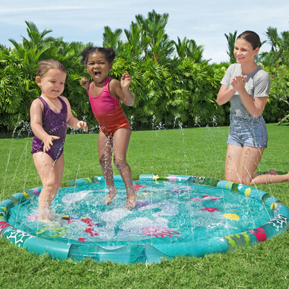 Pataugeoire Gonflable Avec Fontaine Pour Enfants 165 cm Bestway #52487