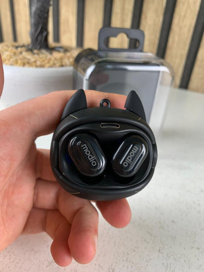 Écouteurs sans fil Modio Q12 BT5.3 avec design personnalisable et coques interchangeables – سماعات لاسلكية جودة أصلية