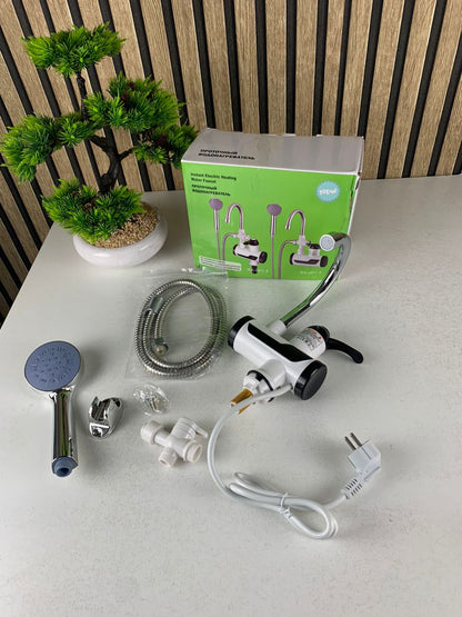 Robinet chauffant électrique avec douchette pour salle de bain – سخان مياه سريع للحمام