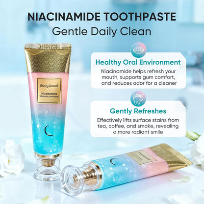Dentifrice blanchissant à la niacinamide BodyAccel – معجون تبييض الأسنان