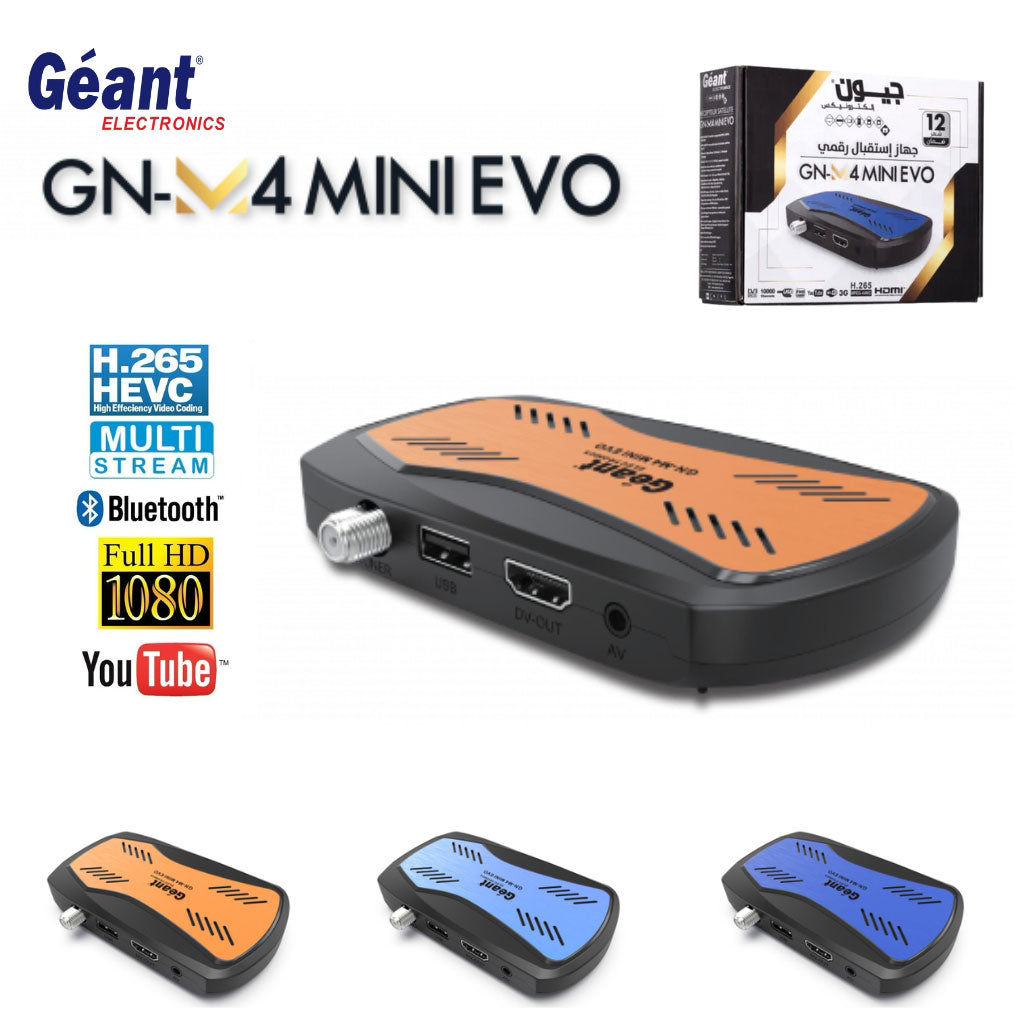 Géant Démodulateur GN-M4 Mini Evo - تنزوت