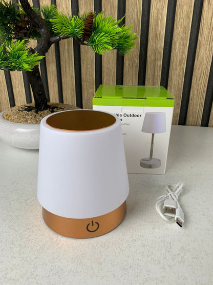 Lampe de chevet télescopique LED rechargeables lumière chaude – مصباح تيليسكوبي بإضاءة دافئة