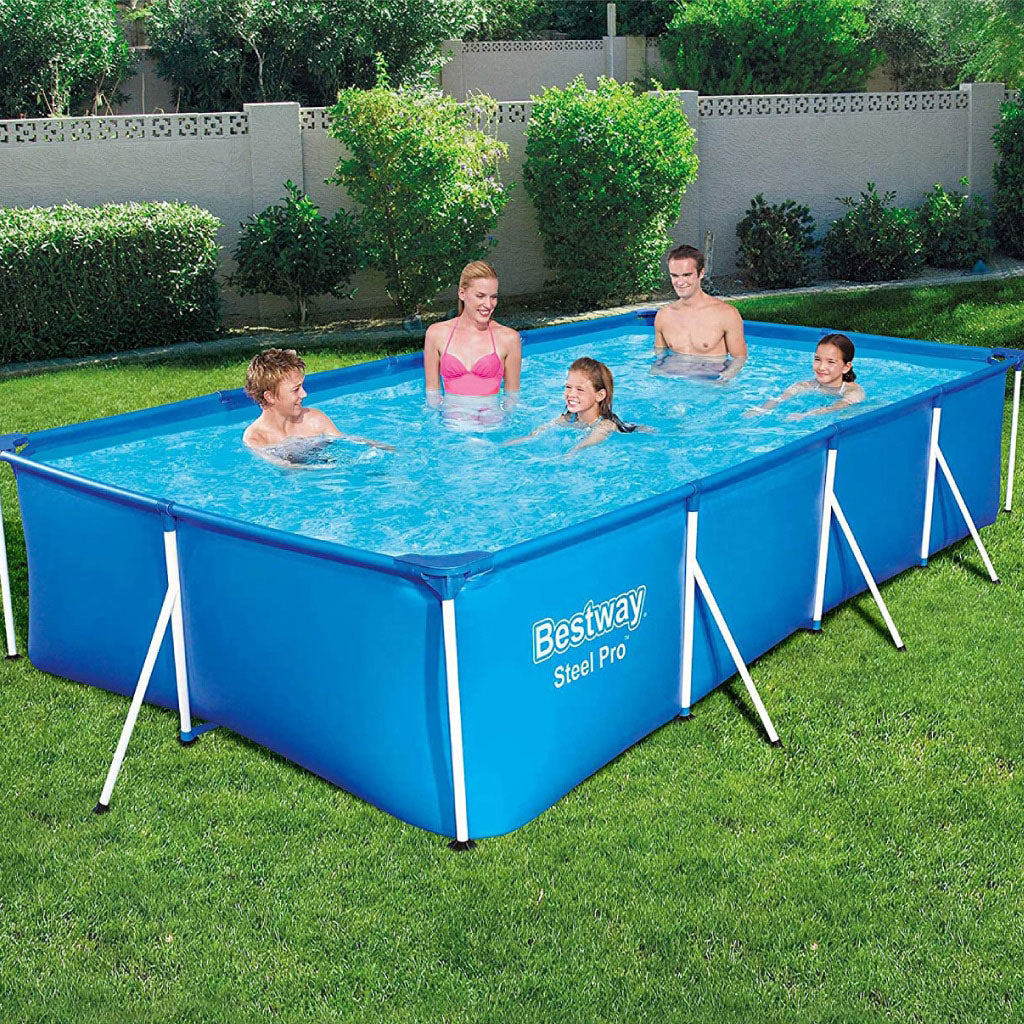 Steel Pro™ Piscine Rectangulaire 400 x 211 x 81cm Bestway