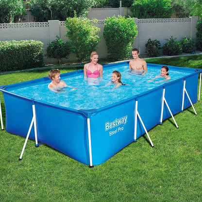 Steel Pro™ Piscine Rectangulaire 400 x 211 x 81cm Bestway