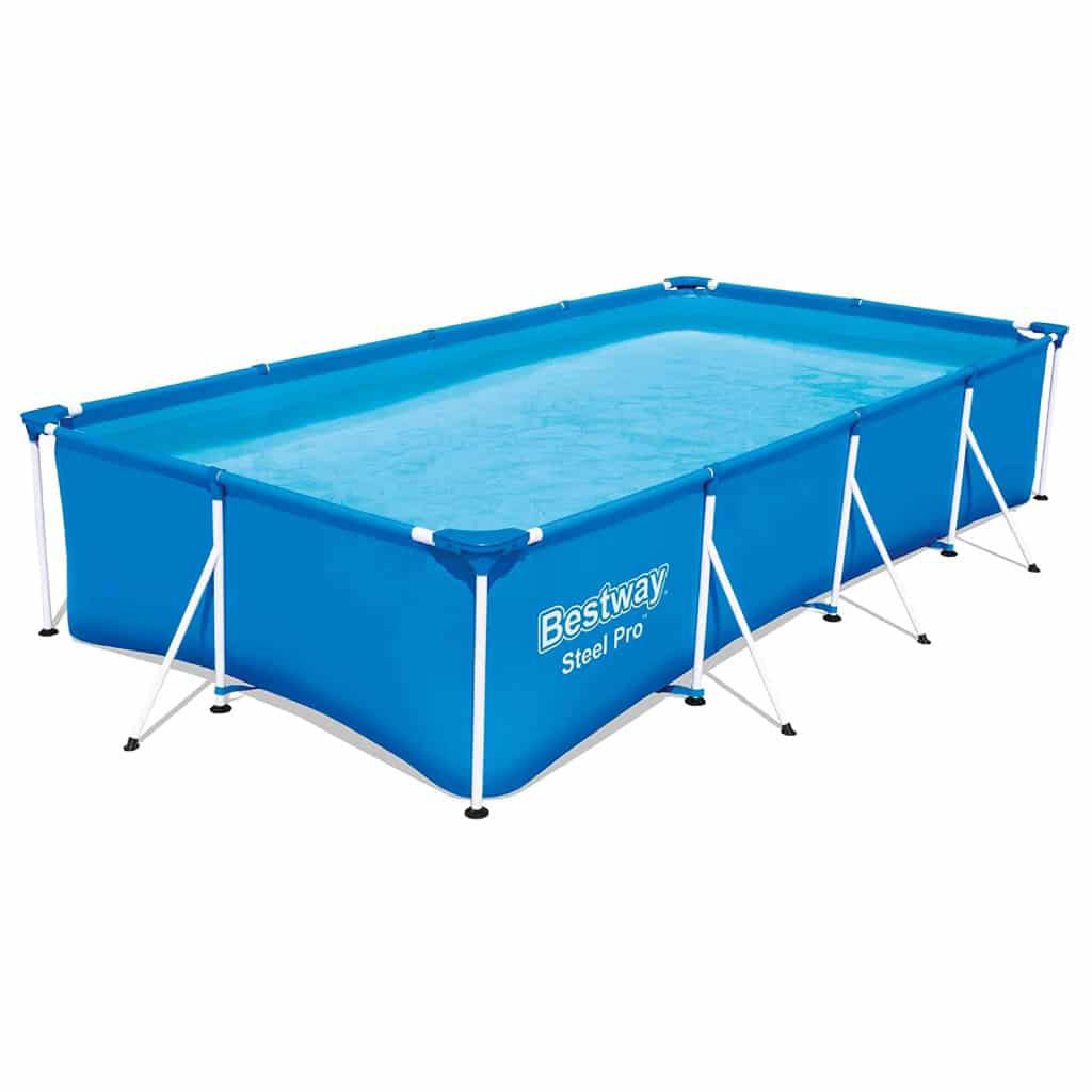 Steel Pro™ Piscine Rectangulaire 400 x 211 x 81cm Bestway