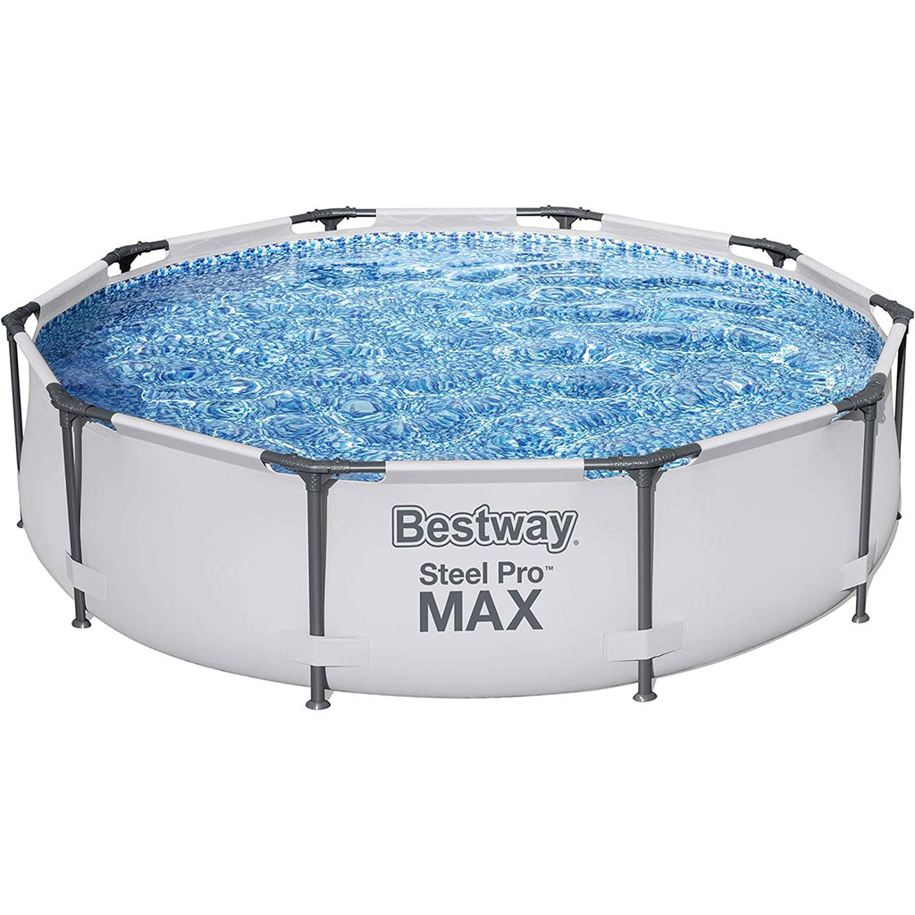 Steel Pro Max™ Piscine Ronde Avec Filtre et Pompe