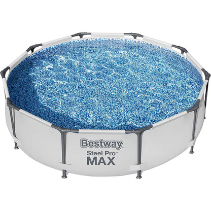Steel Pro Max™ Piscine Ronde Avec Filtre et Pompe