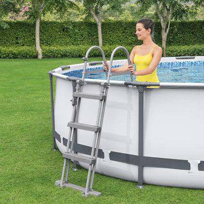 Steel Pro Max™ Piscine Ronde Avec Pompe Filtrante et Echelle 366x100cm Bestway
