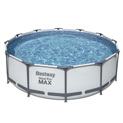 Steel Pro Max™ Piscine Ronde Avec Pompe Filtrante et Echelle 366x100cm Bestway