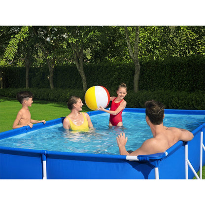 Steel Pro™ Piscine Rectangulaire Avec Pompe Filtrante 400 x 211 x 81 cm Bestway