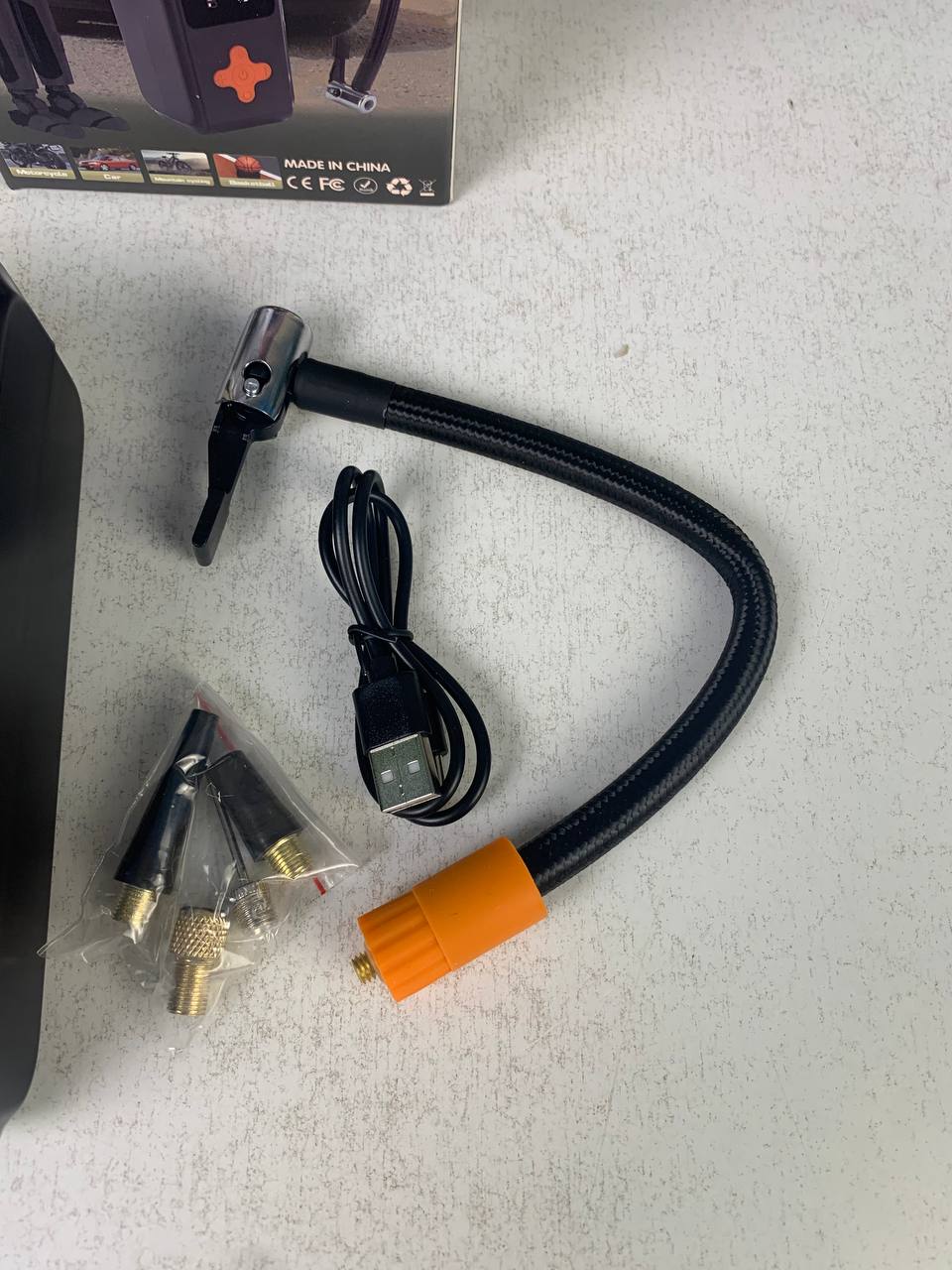 Gonfleur de pneus portable sans fil arrêt automatique MK-330 - جهاز ضغط العجلات محمول