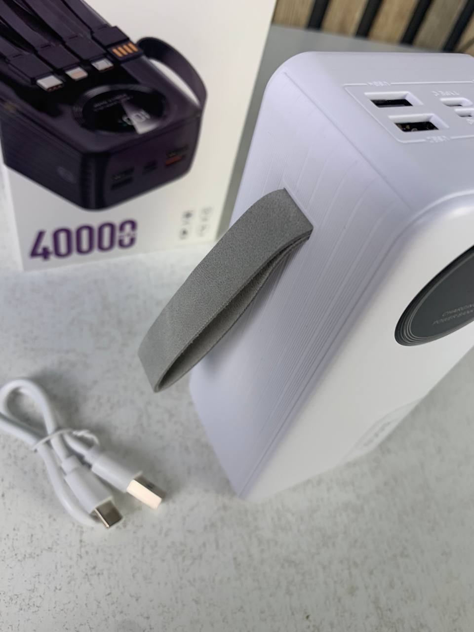 Power Bank Hoco J-005 Premium 40000mAh - باور بانك حجم كبير بسعة 40,000 مللي أمبير