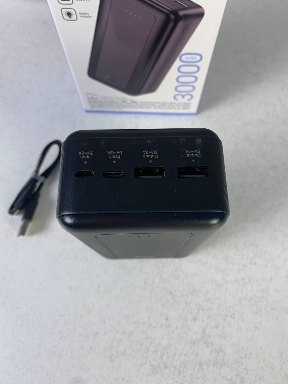Power Bank Hoco J165B 10W (30,000mAh) - باور بانك بسعة 30,000 مللي أمبير