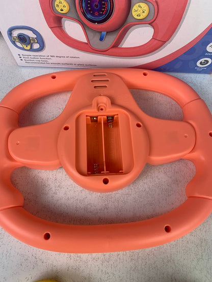 Jouet Volant Interactif pour Enfants KX3702 - لعبة مقود القيادة التفاعلية للأطفال (تعليمية وممتعة)