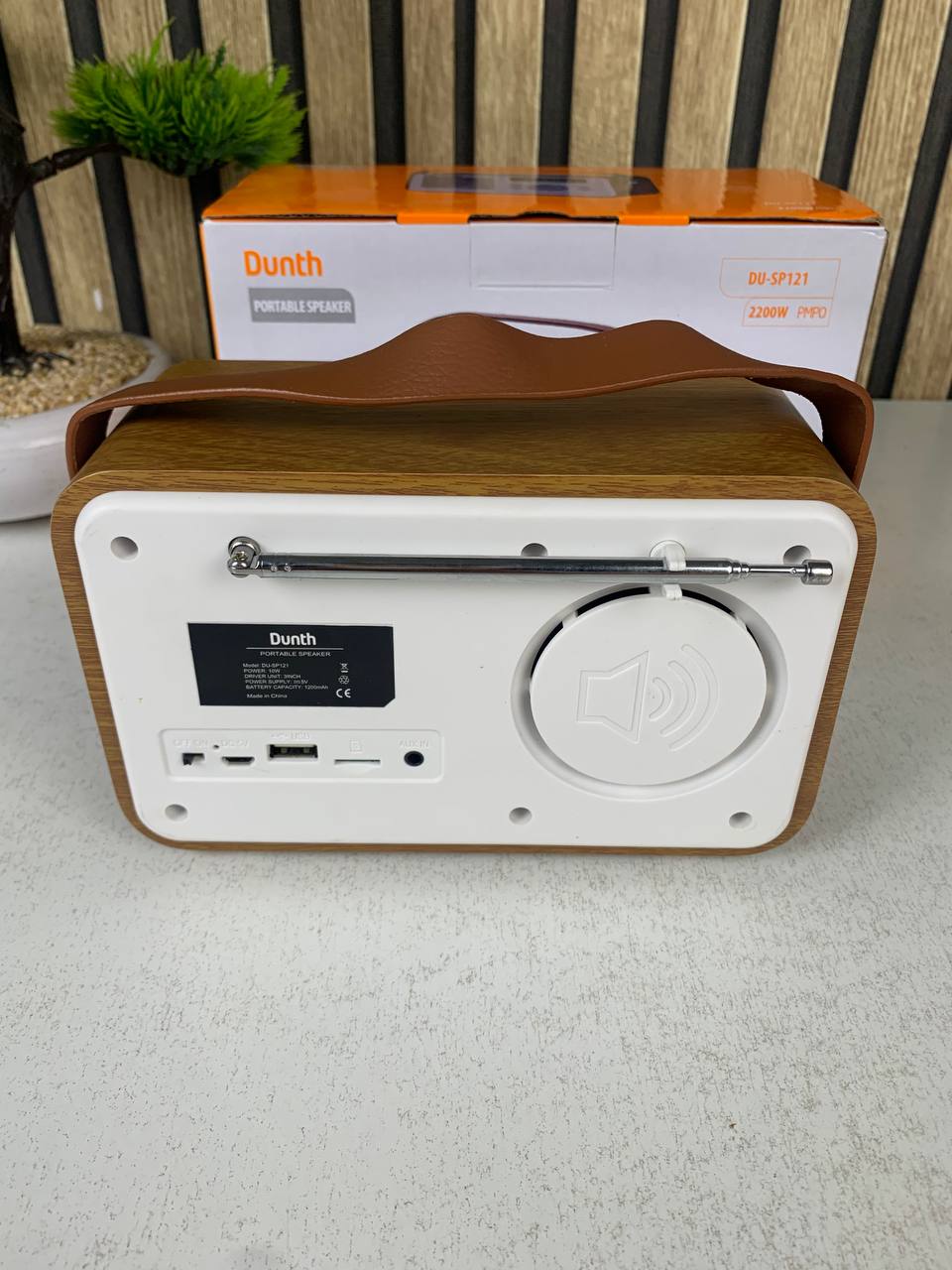 Haut-parleur et Radio Portable Dunth Premium Bluetooth V5.0 - مكبر الصوت والراديو الكلاسيكي المحمول