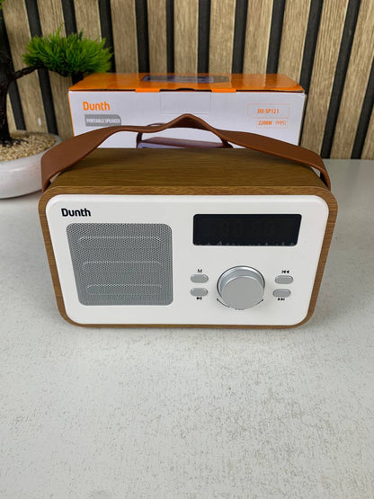 Haut-parleur et Radio Portable Dunth Premium Bluetooth V5.0 - مكبر الصوت والراديو الكلاسيكي المحمول