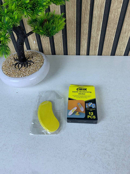 Patchs Déodorants et Anti-Humidité pour Chaussures 12Pcs - لاصقات العناية بالأحذية برائحة عطرة (طقم 12 قطعة)