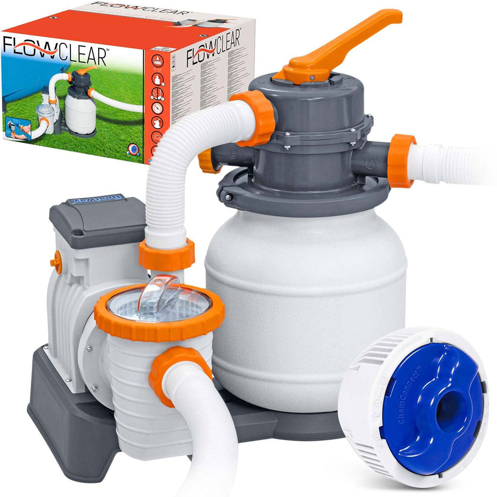 FlowClear Pompe de Filtre à Sable 1100-42300L Bestway 58497 تنزوت