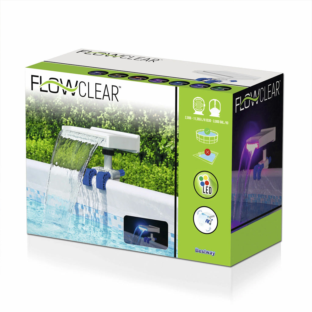 Bestway Cascade Led Multicolore 34 x 24 x 32 cm #58619