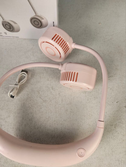 Ventilateur de Cou Portable Rechargeable USB NO.TJ-32A - مروحة العنق المحمولة