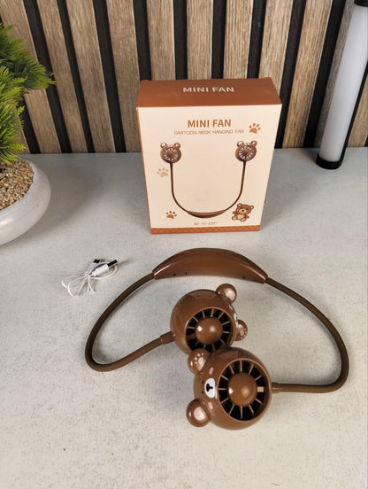 Mini Ventilateur de Bureau Orientable USB - Compact et Ultra-Silencieux - مروحة العنق المصغرة والمرنة للتبريد الصامت