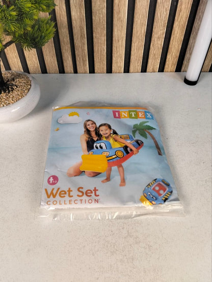 Bouée Siège Gonflable Intex 59586NP pour Bébé - Modèles Camion Pompier, Grue et Bulldozer - عوامة السباحة للأطفال بأشكال آليات البناء والإطفاء من إنتكس