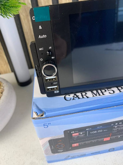 Autoradio 1 DIN MP5 Player Carplay et Android Auto Full HD - مشغل راديو للسيارة