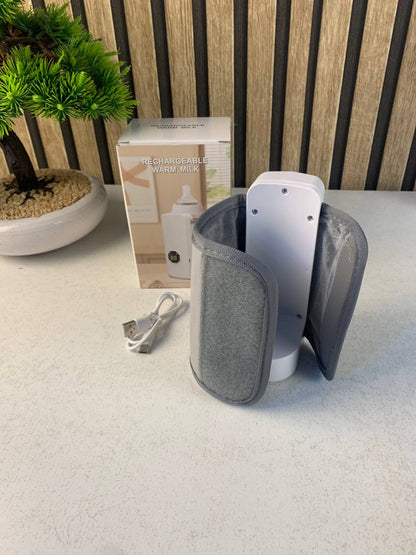 Chauffe-biberon portable rechargeable avec écran LCD et Température réglable - سخان قارورة الحليب