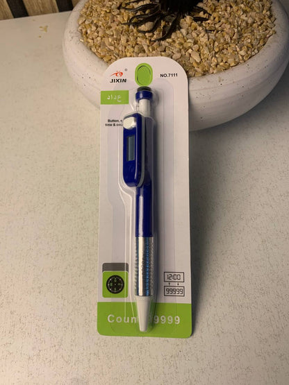 Stylo Compteur Tasbih Musulman avec Boussole - قلم ومسبحة إلكترونية ذكية 4 في 1 مع ساعة وبوصلة