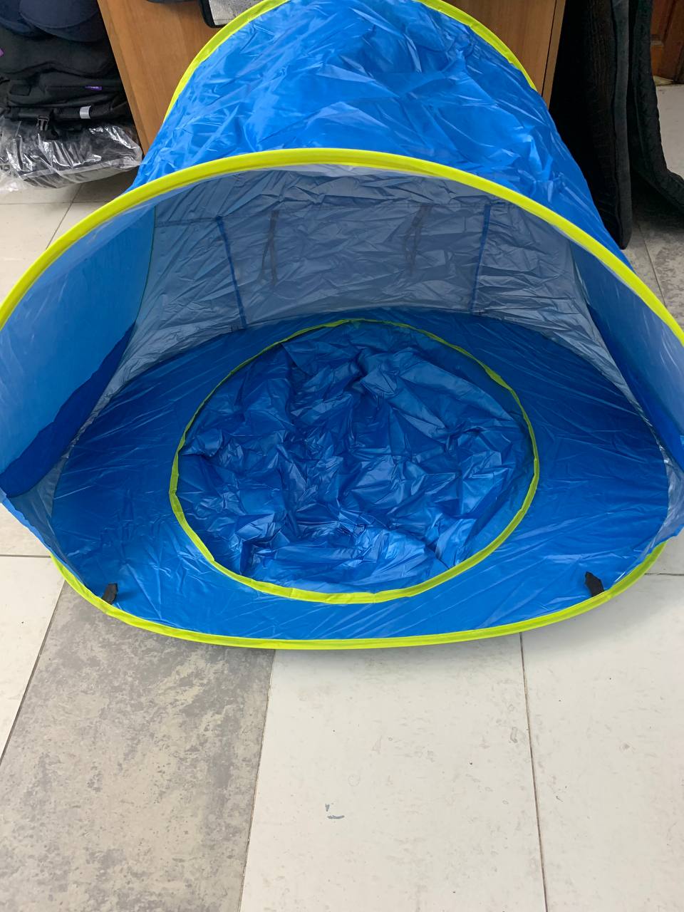 tente de plage bébé avec piscine - خيمة أطفال مع مسبح صغير للعب على الشاطئ والحديقة