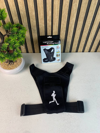 Gilet Support de téléphone pour sports unisex - سترة رياضية لحمل الهاتف للجنسين