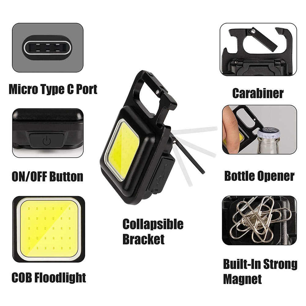 Mini lamp projecteur USB Rechargeable et Portable