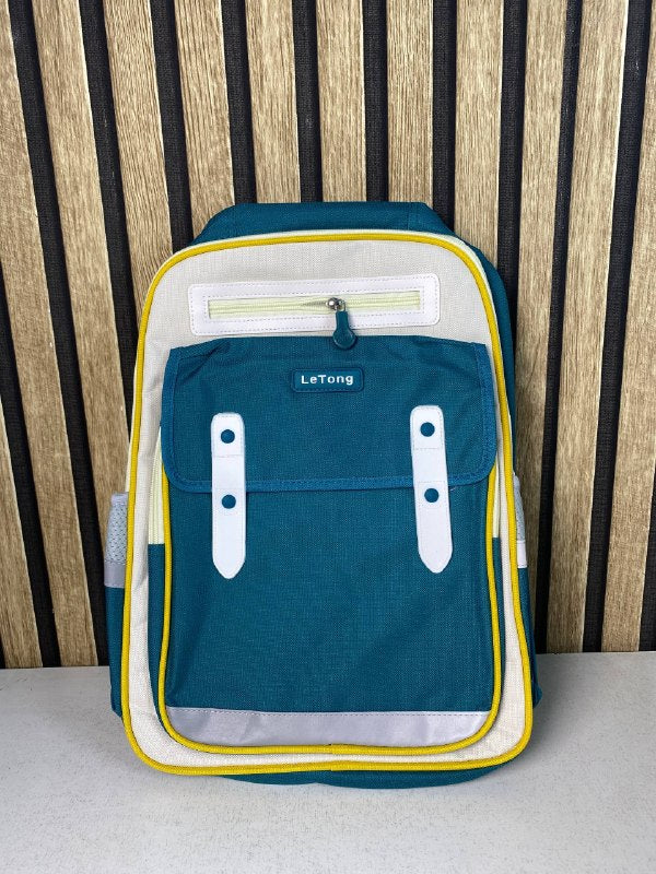 Sac à Dos Scolaire Style Kawaii Grand Volume Tissu Imperméable Vert SACKDS01VRT - حقيبة مدرسية بتصميم كاوايي